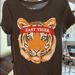 Chaser brand “EASY TIGER” T-shirt